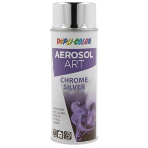 Dupli-Color króm hatású spray, 400ml, sima beltéri felületekre.