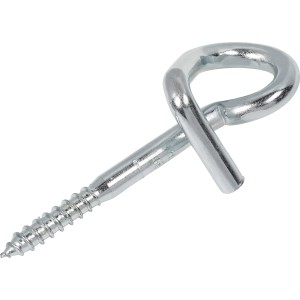 Horganyzott hinta kampó (Ø 10 mm x 140 mm) kerti játék eszközökhöz.