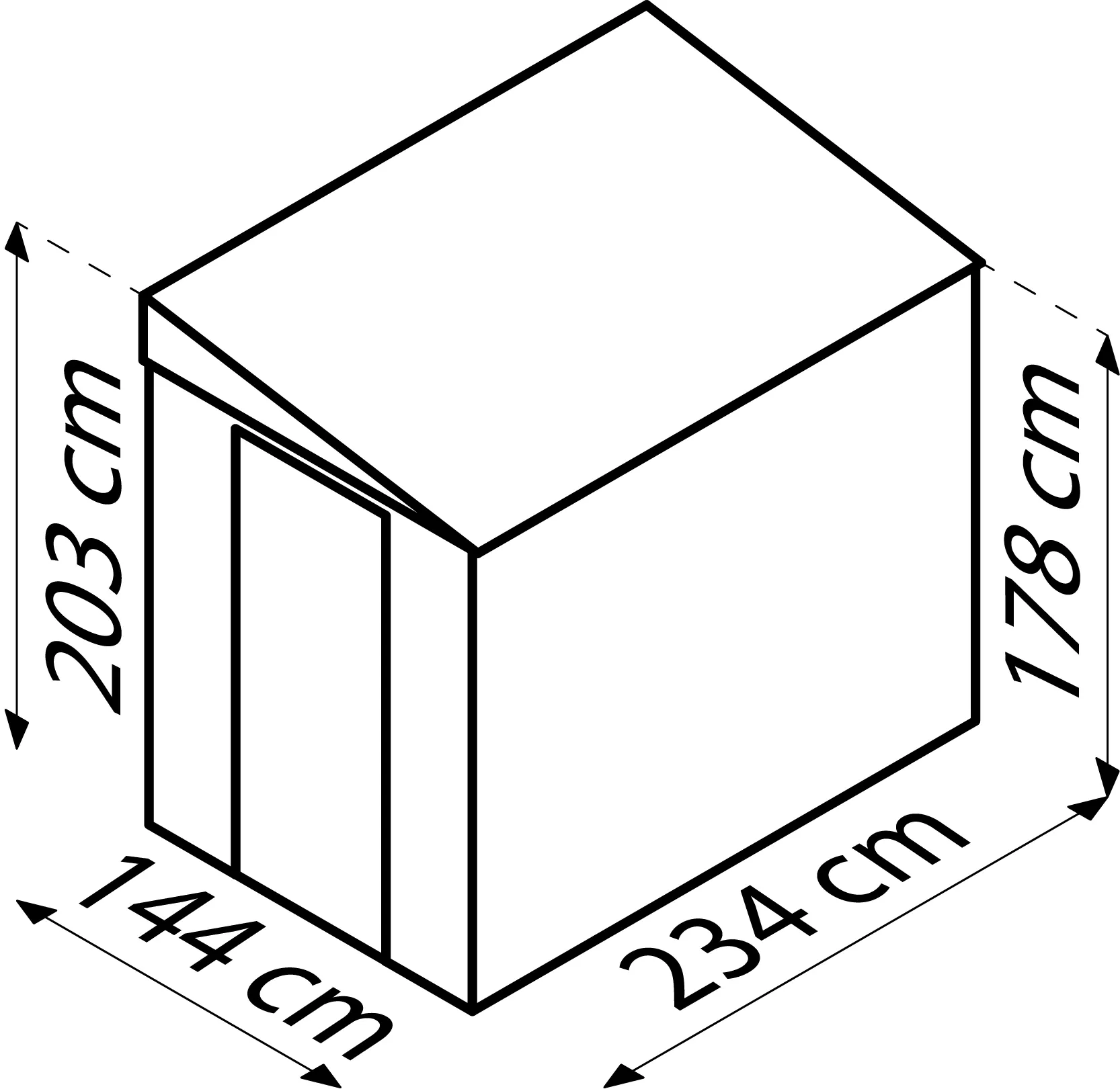 Globel Lean-To 58 fém falhoz támaszkodó szerszámos ház ezüstmetál Sz x ...