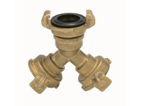 3 utas szelep, belső menet: 24,1 mm (Rp 3/4), sárgaréz