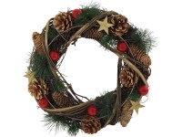 Dekor-koszorú 35 cm átmérő