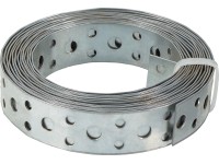 Perforált szalag horganyzott 20 mm széles 3 m hosszú Perforált szalag horganyzott 20 mm széles 3 m hosszú