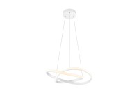 Trio Course LED Dim függeszték lámpa 150 cm 27 W matt fehér