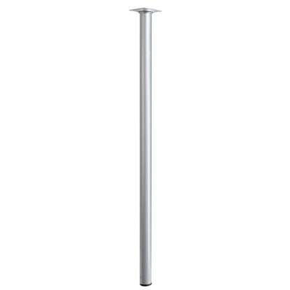 Hettich asztalláb átmérője 30 mm x 700 mm alumínium hatású