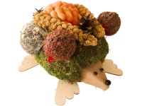 Madáretető sündisznó átmérő kb. 30 cm x 25 cm Madáretető sündisznó átmérő kb. 30 cm x 25 cm