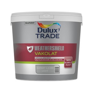 Vödör Dulux Trade Weathershield Vakolat, szilikonnal erősített homlokzati vakolat.