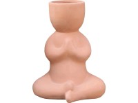 Terrakotta szobor kaspó 12,5 cm x 17 cm