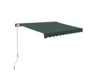 Aventura csuklókaros napellenző 3 m x 2 m sötétzöld
