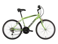 MTB 24-es fiú kerékpár zöld-fekete