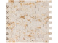 Márvány mozaiklap Sunny Beige Brick 32 cm x 32 cm Márvány mozaiklap Sunny Beige Brick 32 cm x 32 cm