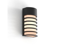 FULTON Kültéri lámpa 1xE27 44 W matt fekete