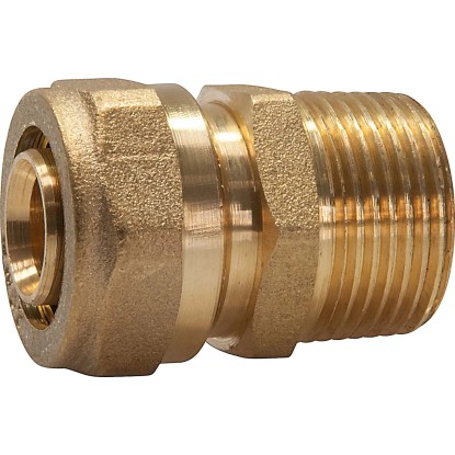 Szorítógyűrűs toldó 20 mm x 26,4 mm (R 3/4) sárgaréz