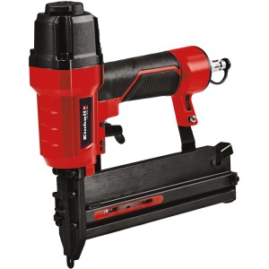 Einhell TC-PN 50 pneumatikus tűzőgép: Piros és fekete pneumatikus szögbelövő.