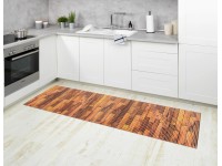 Wenko fürdőszobaszőnyeg Lambris műanyag 65 cm x 200 cm többszínű