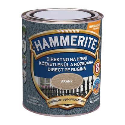 Hammerite fémfesték kalapácslakk arany 0,75 l