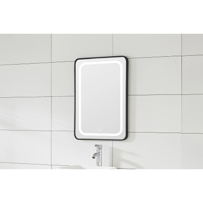 Sanotechnik Soho tükör 60 cm LED világítással fekete