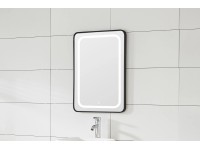 Sanotechnik Soho tükör 60 cm LED világítással fekete Sanotechnik Soho tükör 60 cm LED világítással fekete