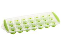 Jégkocka-/fűszerkocka-készítő forma 21 darabos műanyag/szilikon