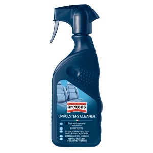 Arexons kárpittisztító autósülésekhez, kék spray palack.