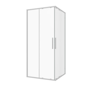 Sanoslim zuhanyajtó sarokkabinhoz 70 cm króm