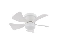 Hines LED fehér mennyezeti ventilátor lámpával 10W Hines LED fehér mennyezeti ventilátor lámpával 10W