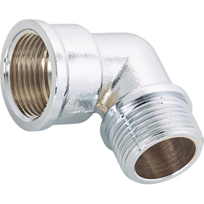 OBI menetes könyök 24,1 mm (Rp 3/4) x 26,4 mm (R 3/4) krómozott sárgaréz