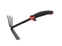 Kézi kapa fém gumírozott markolat