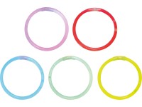 25 db világító pálcika összekötő elemekkel többszínű