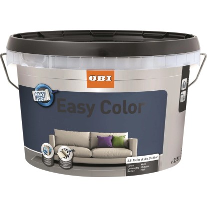 OBI Easy Color beltéri falfesték Blueberry  matt2,5 l