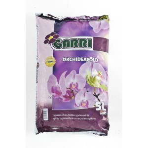 Zacskó orchidea föld orchidea virág motívummal, 5L.