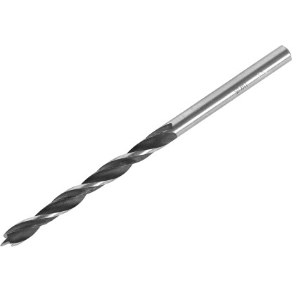 LUX-TOOLS fafúrószár króm - vanádium ötvözésű acélból 4 mm x 75 mm