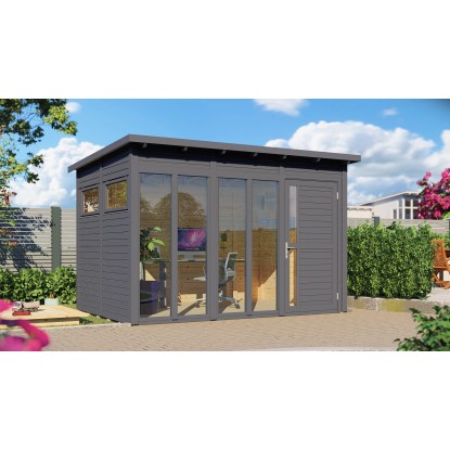 Bertilo Pentus 3 Office kerti ház 234 cm x 337 cm antracit FSC