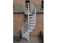 Minka kültéri lépcső Rondo Zink átmérő 120 cm fehér