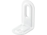 Állítható szegletvas fehér porszórt 39 mm x 28 mm x 22 mm