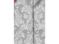 Dekor anyag Ornament ezüstszürke 140 cm széles méteráru