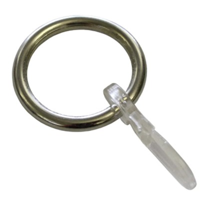 Gardinia Kos függönykarikák átmérő 27 mm rozsdamentes acél 6 db-os csomag