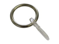 Gardinia Kos függönykarikák átmérő 27 mm rozsdamentes acél 6 db-os csomag Gardinia Kos függönykarikák átmérő 27 mm rozsdamentes acél 6 db-os csomag