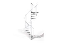 Minka csigalépcső Rondo Smart fehér 140 cm