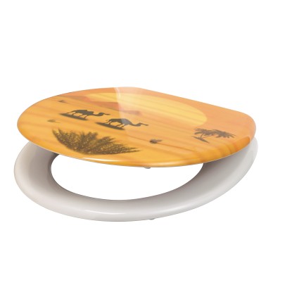 OBI WC-ülőke Cebu sivatag motívummal