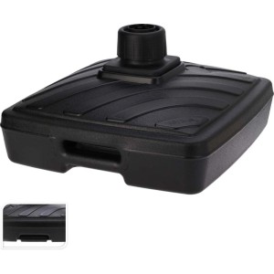Napernyő talp 40 literes fekete 38-56 mm csőhöz