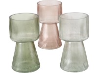 Boltze Imano váza 3-féle változatban többszínű 17,8 cm x 9,9 cm