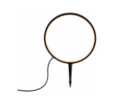 Just Light LED-es földbe szúrható lámpa Zirkulu fekete 48 cm x 32 cm átmérő Just Light LED-es földbe szúrható lámpa Zirkulu fekete 48 cm x 32 cm átmérő