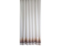 Készfüggöny JASMIN barna csíkos / 02 140 cm x 245 cm Készfüggöny JASMIN barna csíkos / 02 140 cm x 245 cm