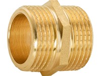 OBI menetes kettős közcsavar 26,4 mm (R 3/4) sárgaréz OBI menetes kettős közcsavar 26,4 mm (R 3/4) sárgaréz