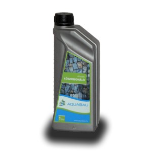 Aquabau kőimpregnáló flakon, 1 liter, csemperagasztó tartozékokhoz.