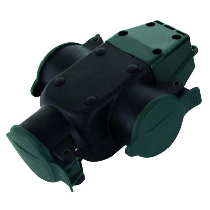 Földelt lengő csatlakozóaljzat 3-as IP44