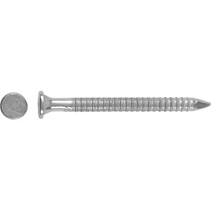 Horganyzott LUX horgony szög, 4x60 mm, bordázott, fa-acél kötéshez, 15 db-os készlet.
