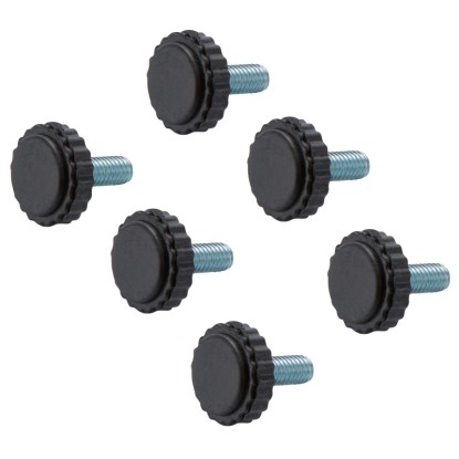 Talpkupakok Kelvington balkongarnitúrához 15 mm x  20 mm 6 darab