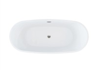 Float szabadonálló akril kád led hangulatvilágítással 170 cm x 75 cm