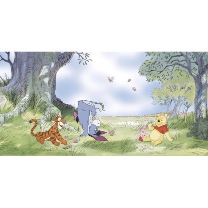 Komar nemszőtt fotótapéta Disney Winnie The Pooh Friendly Day színes